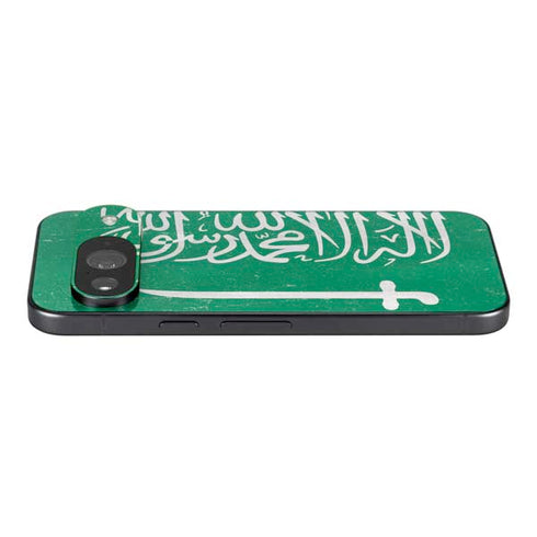 Saudi Arabia Flag Distressed Google Pixel 9 Skin